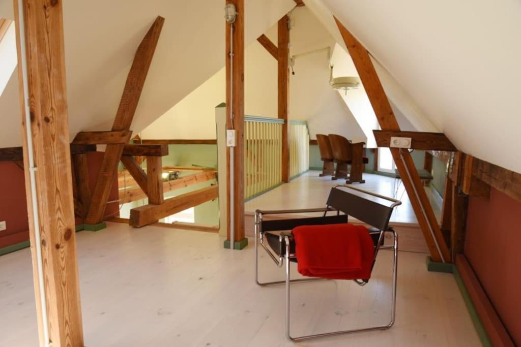 Forsthaus Lelkendorf / Ferienwohnung Bagian luar foto